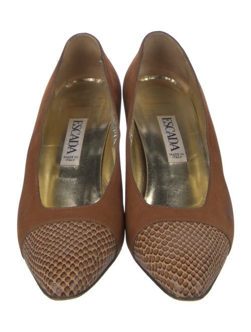 Escada Suede Pumps
