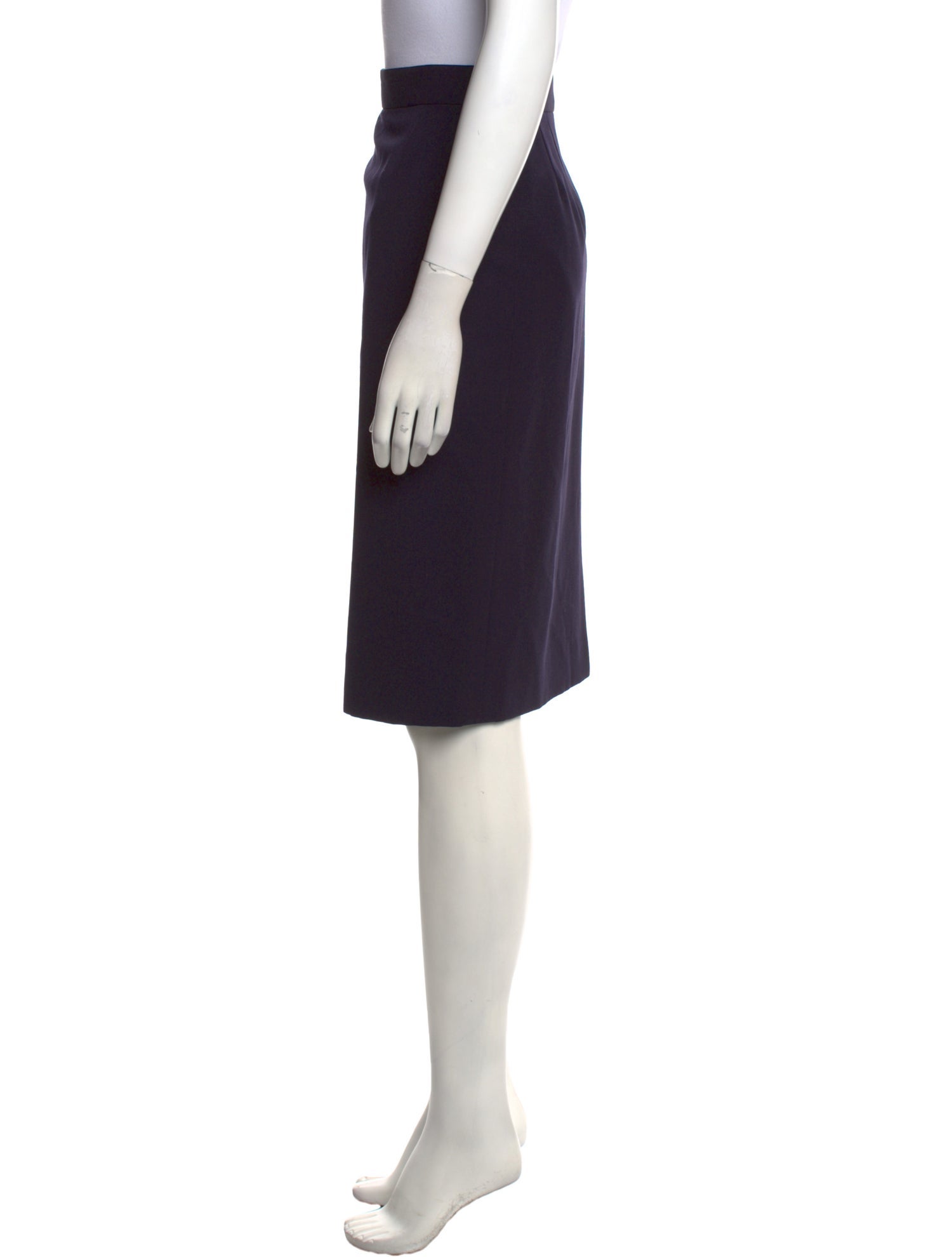 Escada Virgin Wool Knee-Length Skirt