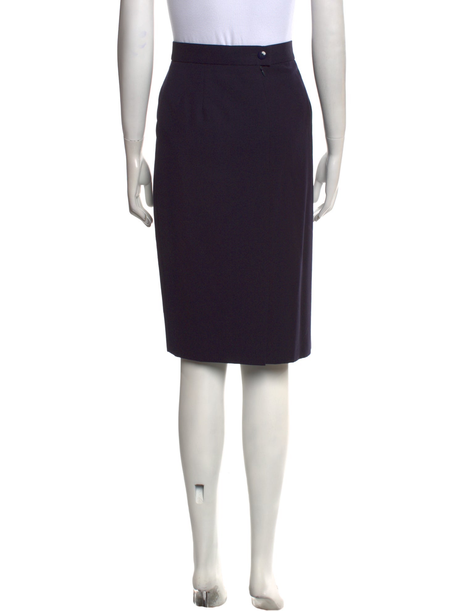 Escada Virgin Wool Knee-Length Skirt