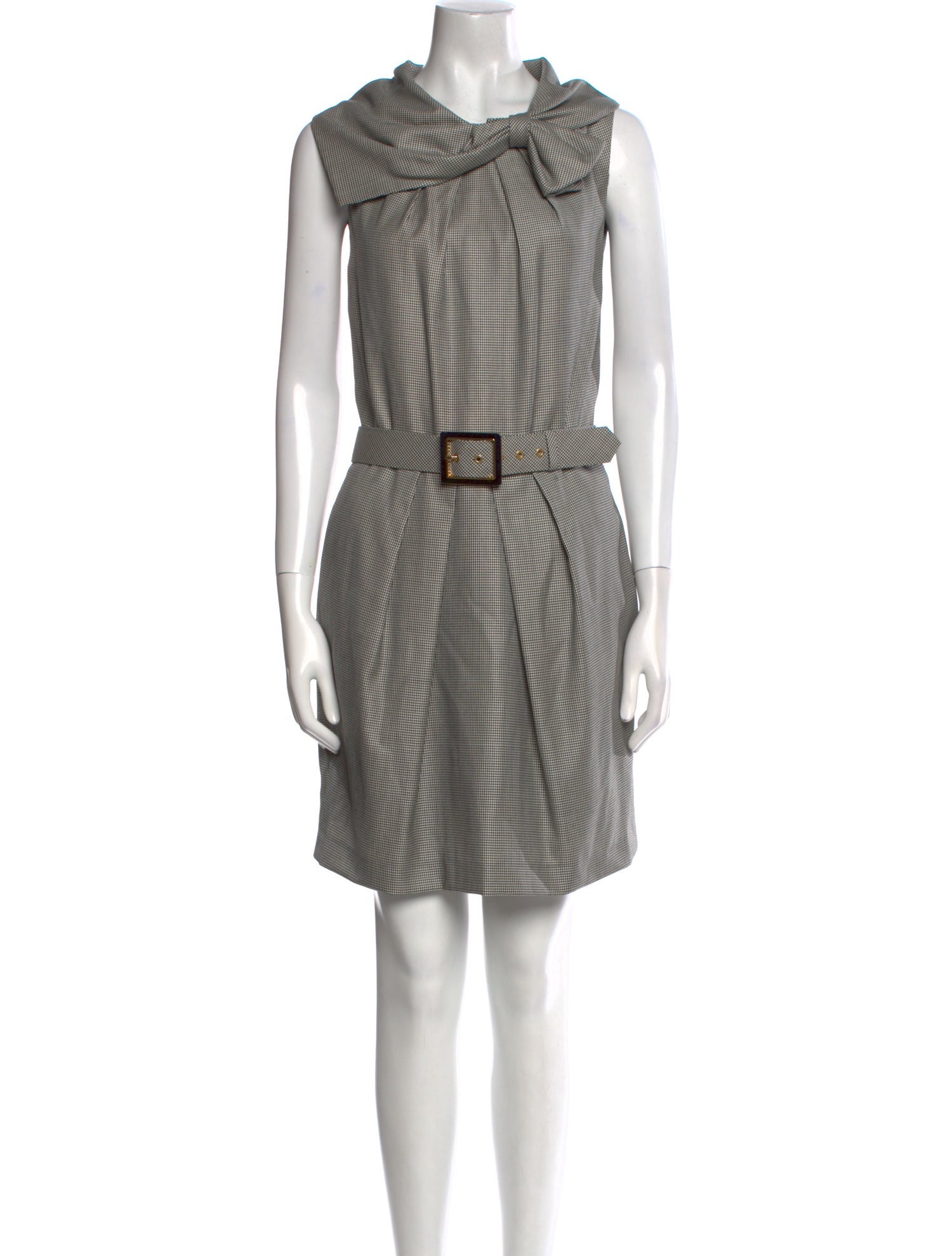 Escada Patterned Mini Dress