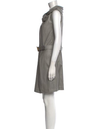 Escada Patterned Mini Dress