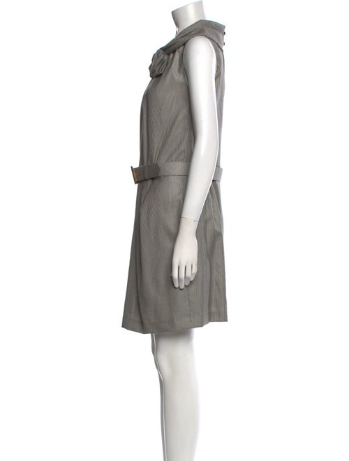 Escada Patterned Mini Dress