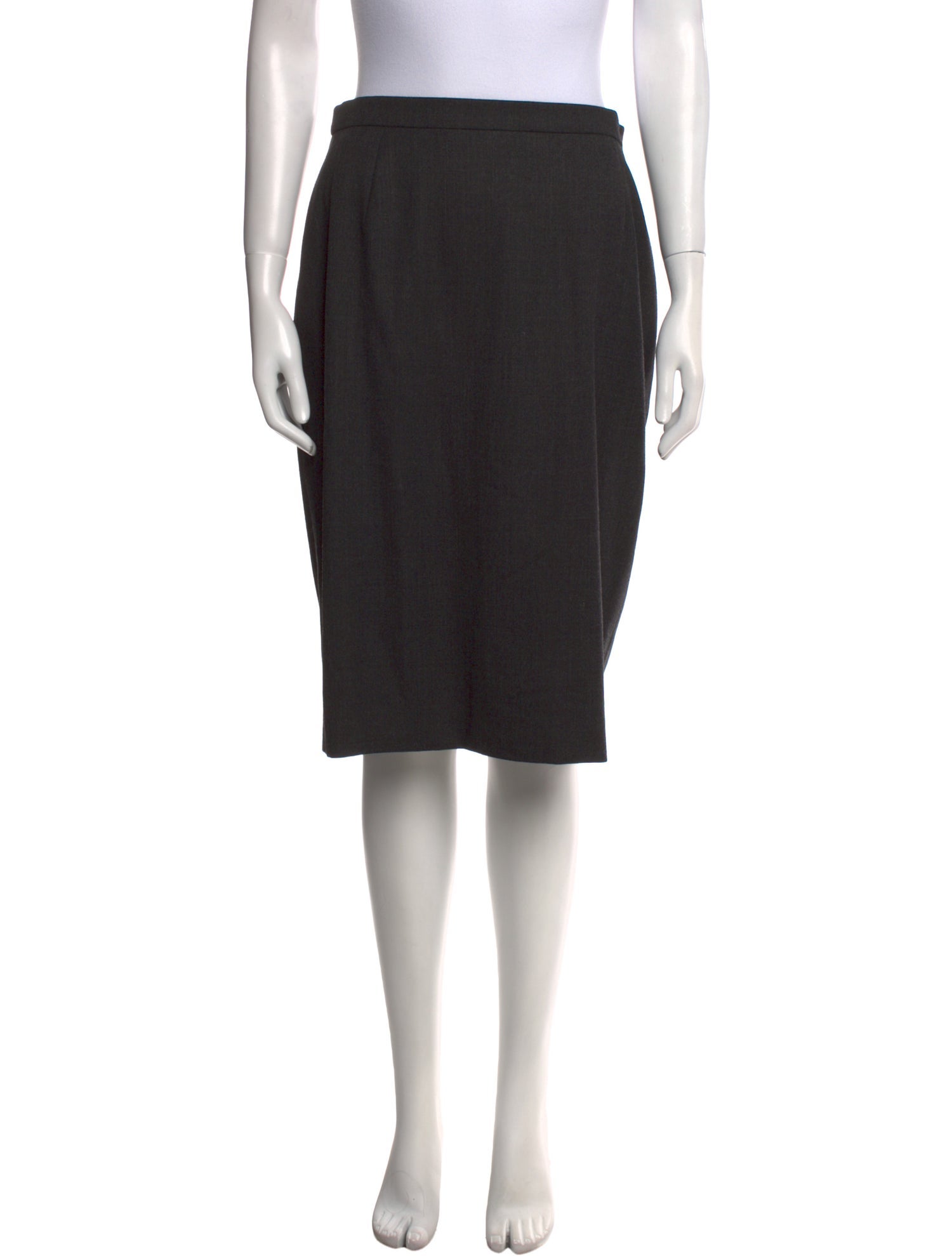 Escada Wool Knee-Length Skirt