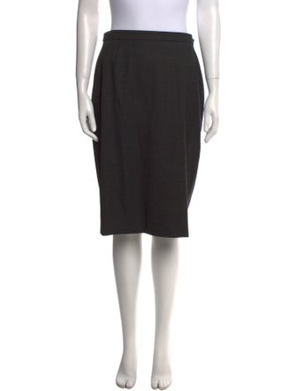 Escada Wool Knee-Length Skirt
