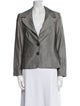 Escada Wool Striped Blazer