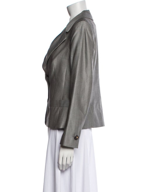 Escada Wool Striped Blazer