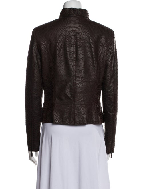 Escada Leather Biker Jacket