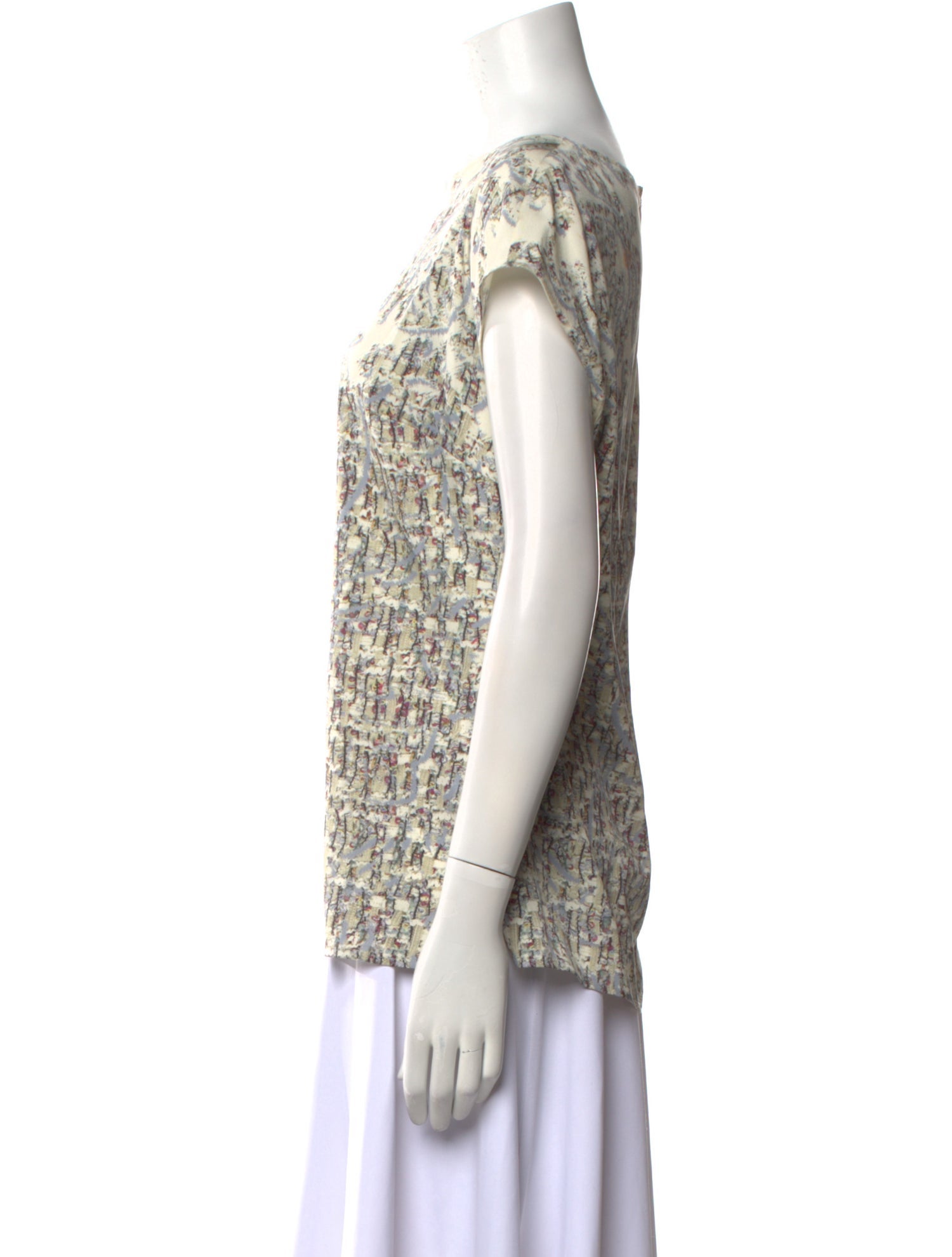 Escada Silk Printed Top