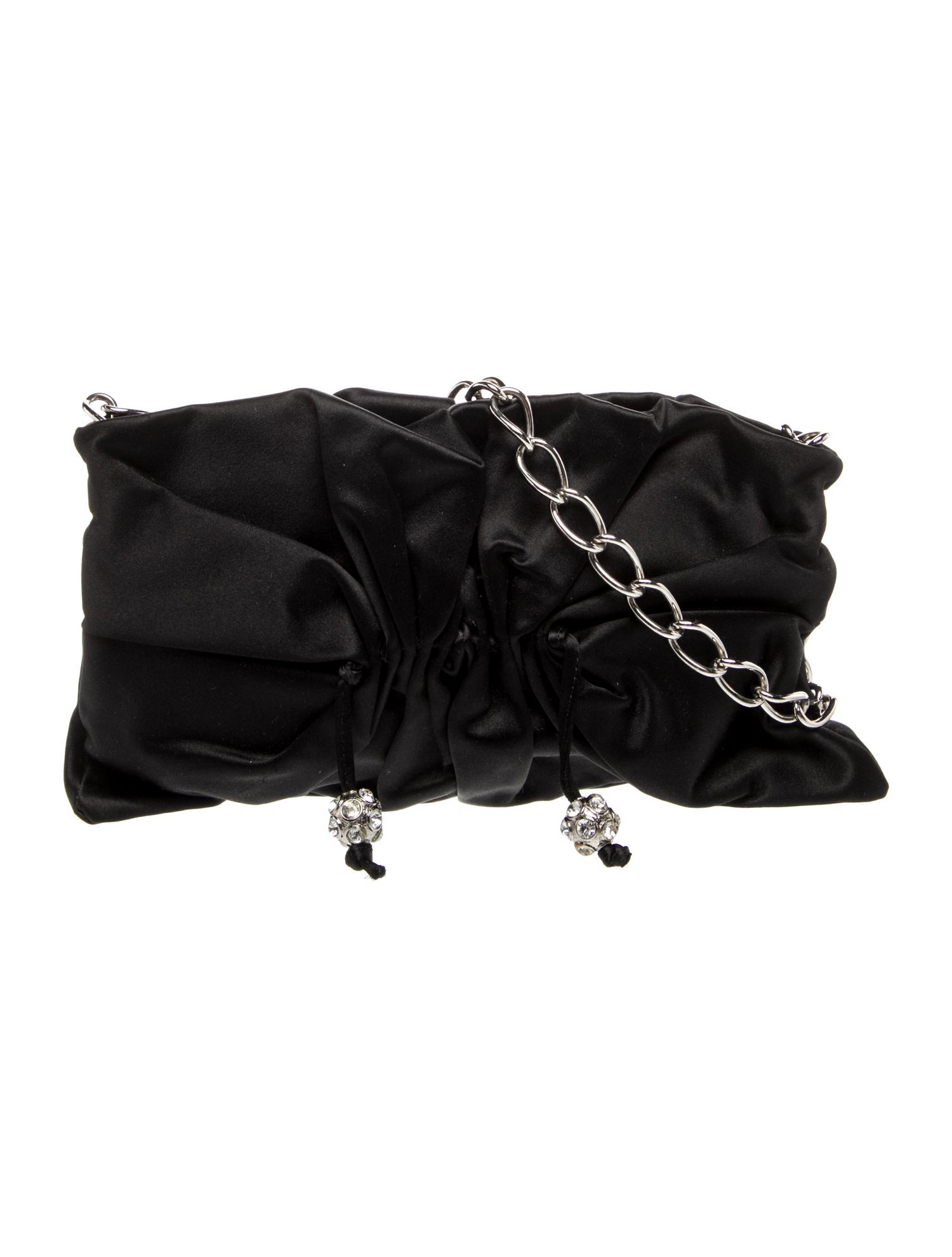 Escada Satin Shoulder Bag