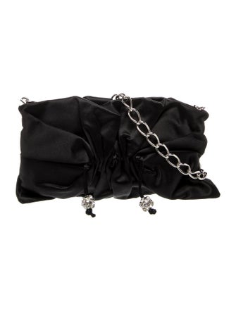 Escada Satin Shoulder Bag