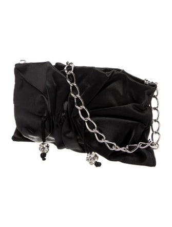 Escada Satin Shoulder Bag