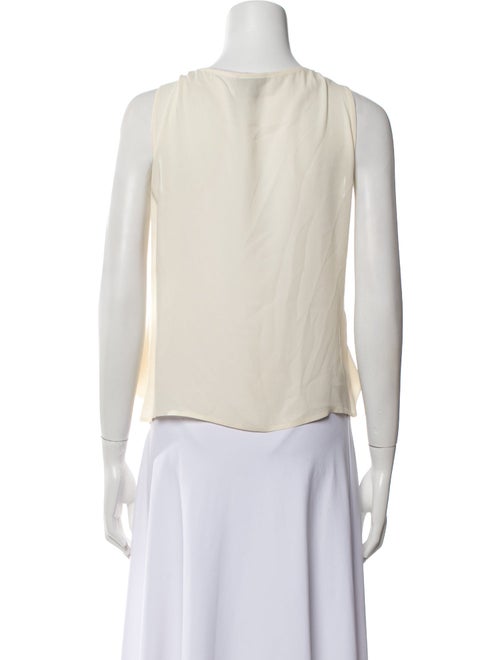 Escada Silk Scoop Neck Blouse