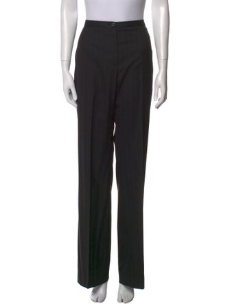 Escada Virgin Wool Straight Leg Pants