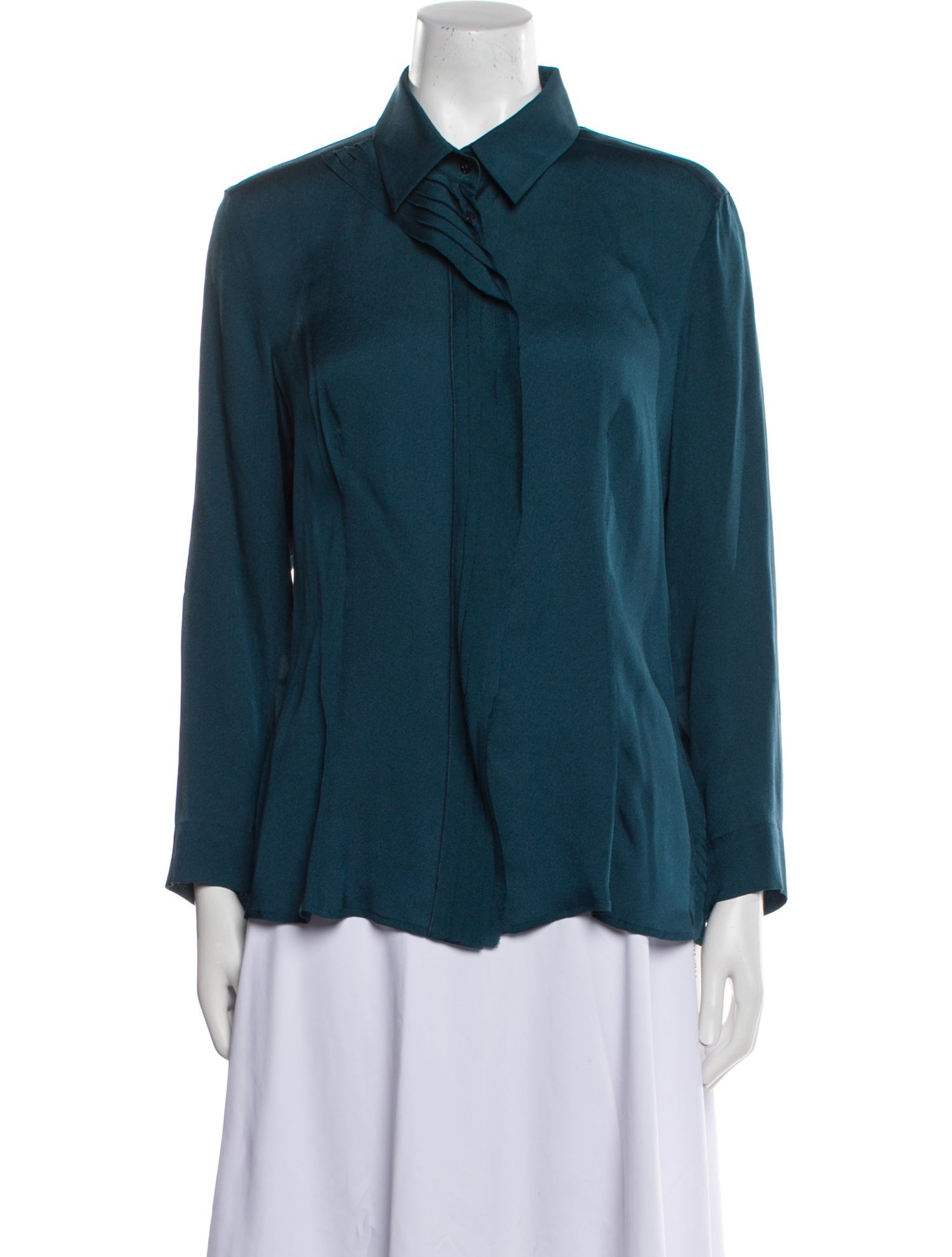 Escada Silk Long Sleeve Blouse