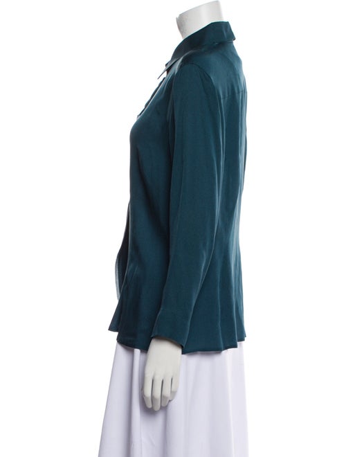 Escada Silk Long Sleeve Blouse