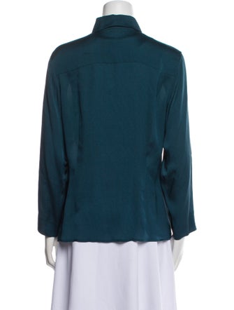 Escada Silk Long Sleeve Blouse