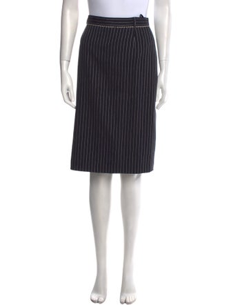 Escada Wool Knee-Length Skirt