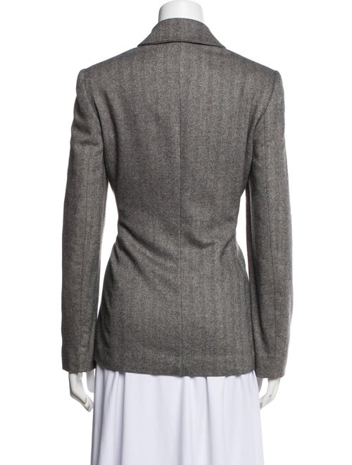 Escada Cashmere Tweed Pattern Blazer