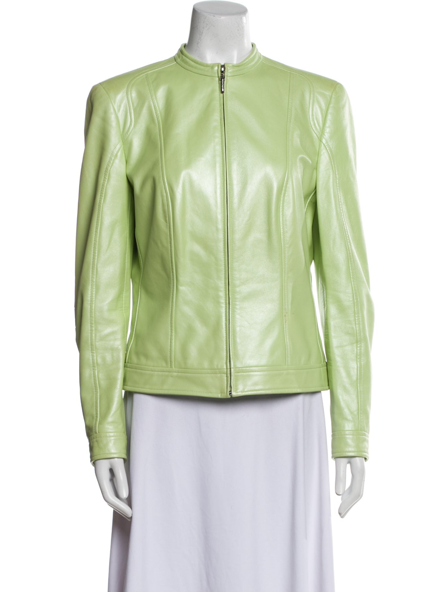 Escada Vintage Leather Evening Jacket