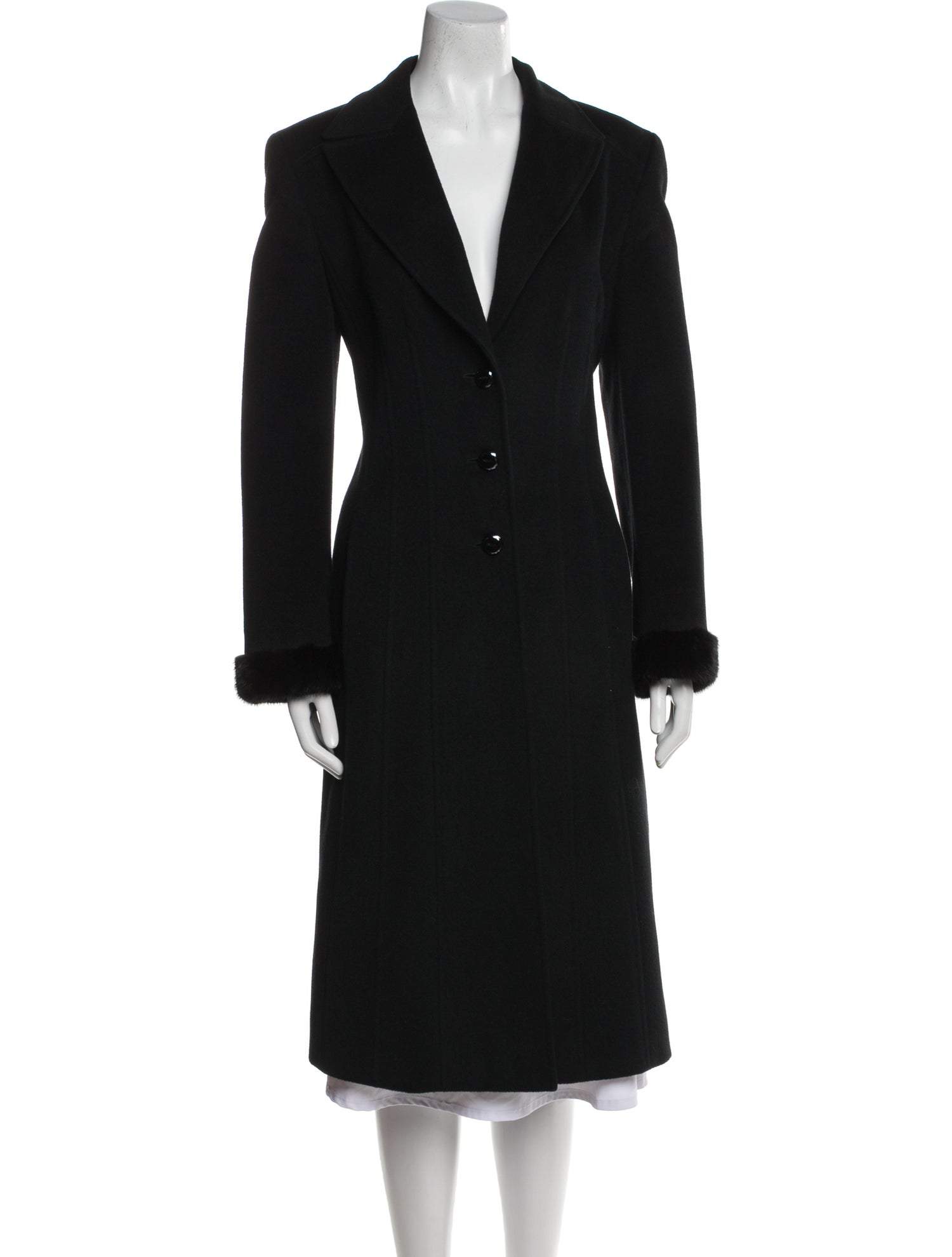 Escada Virgin Wool Fur Coat