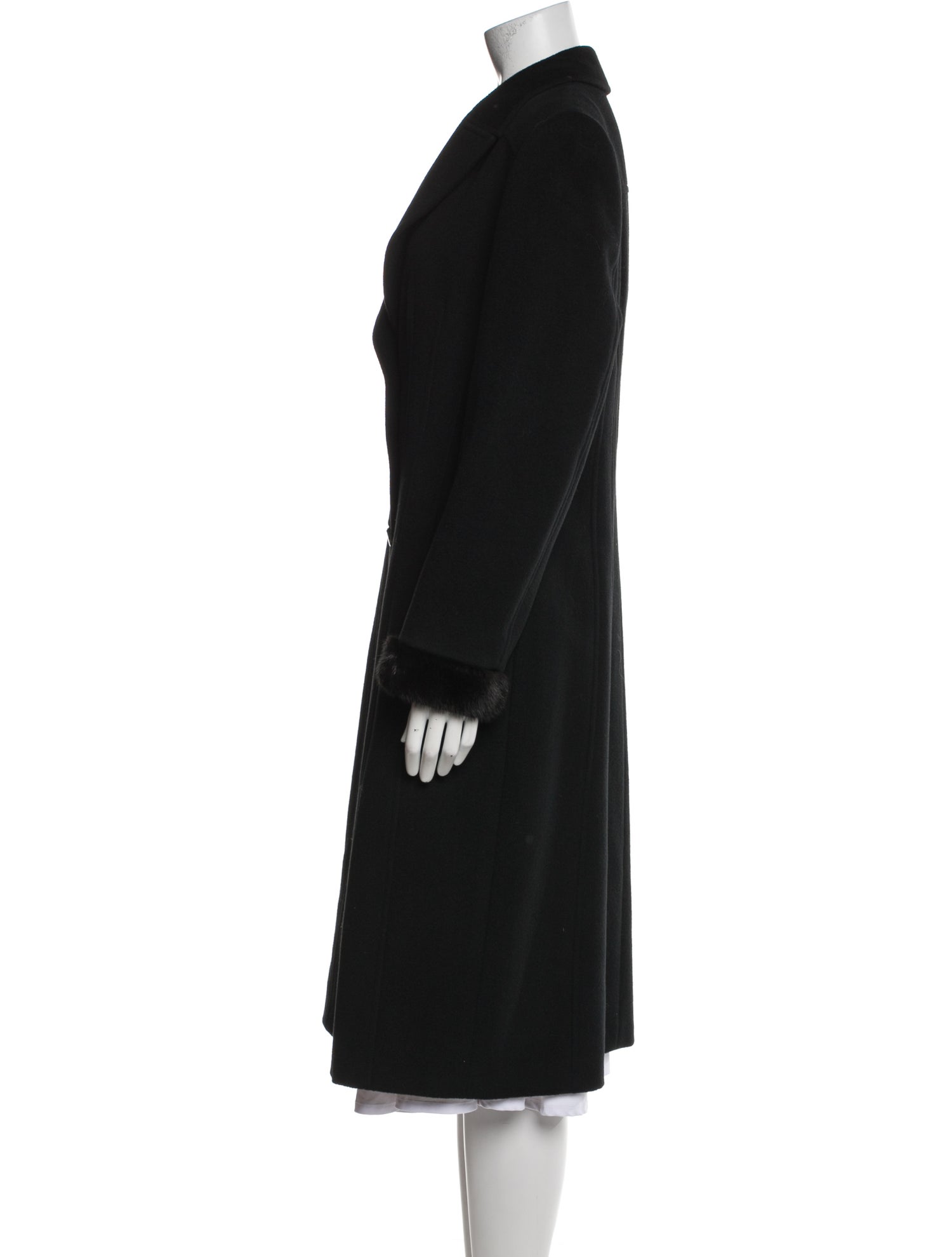 Escada Virgin Wool Fur Coat