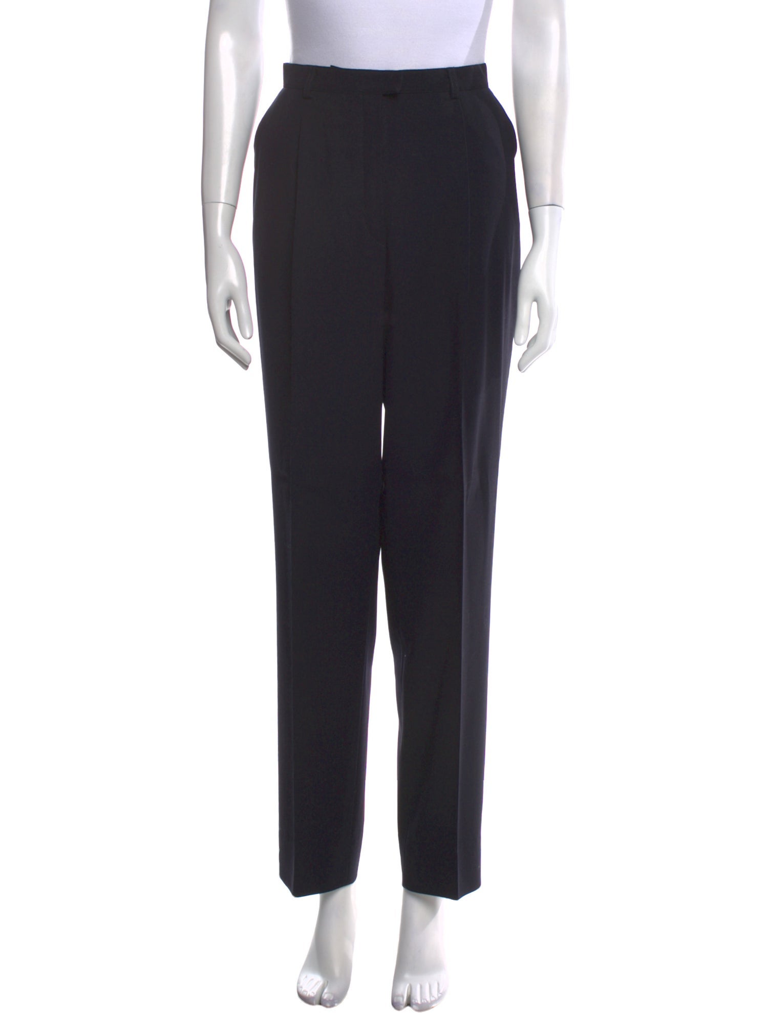 Escada Wool Straight Leg Pants
