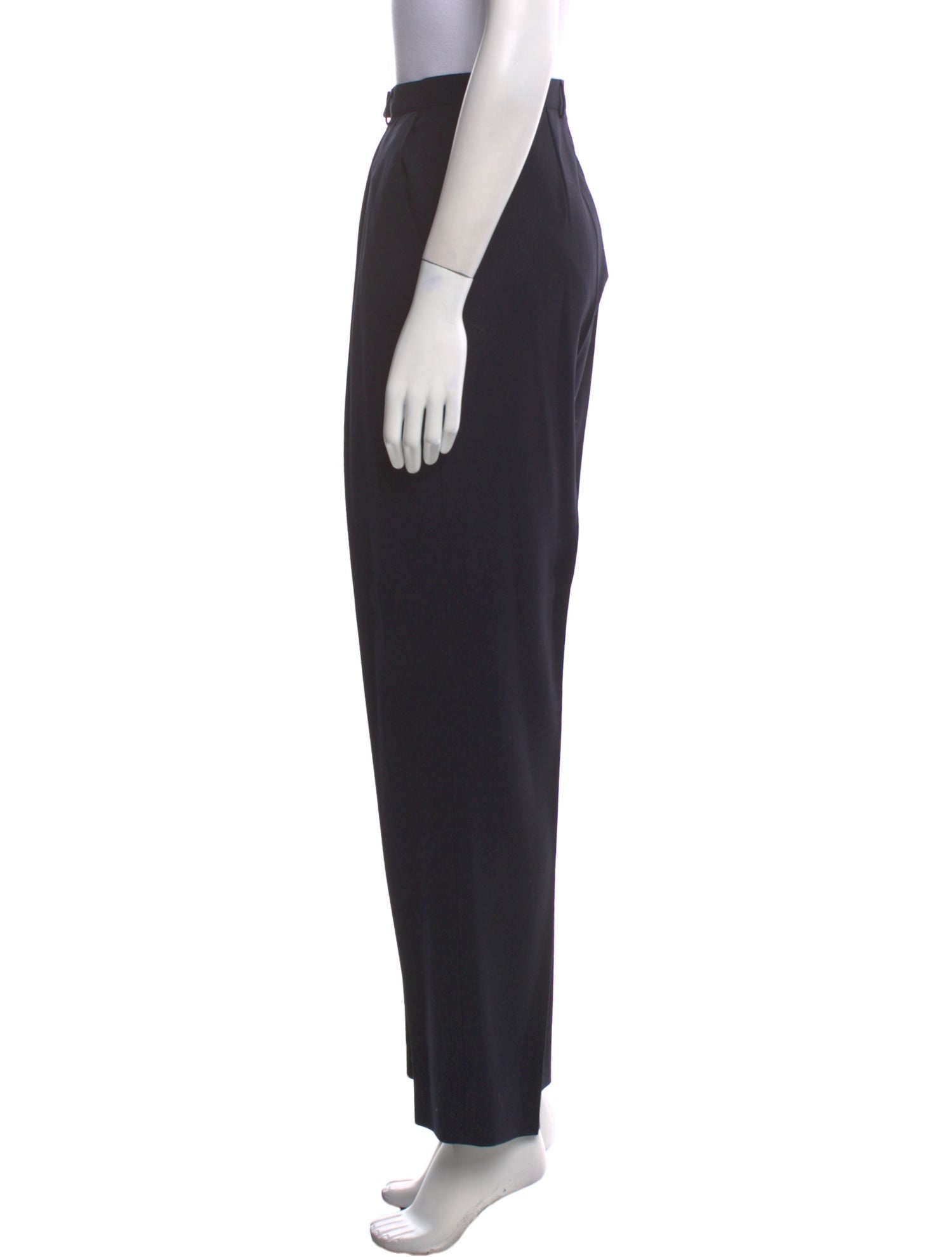 Escada Wool Straight Leg Pants