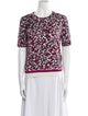 Escada Virgin Wool Printed T-Shirt