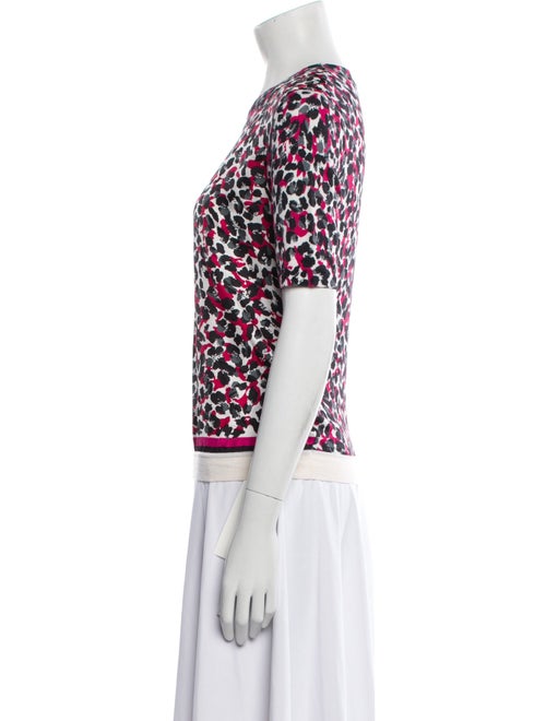 Escada Virgin Wool Printed T-Shirt