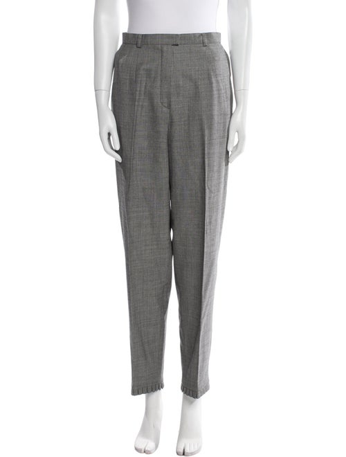 Escada Wool Straight Leg Pants