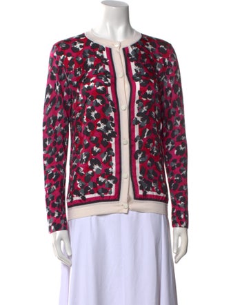 Escada Virgin Wool Printed Top