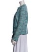 Escada Virgin Wool Tweed Pattern Evening Jacket