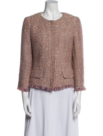 Escada Tweed Pattern Jacket