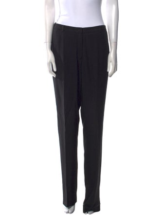 Escada Virgin Wool Straight Leg Pants