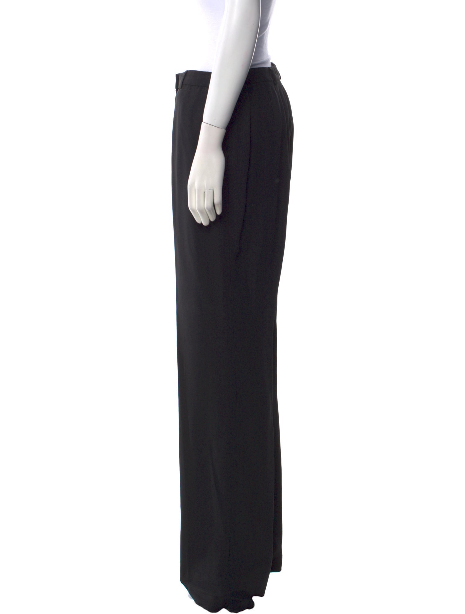 Escada Virgin Wool Straight Leg Pants