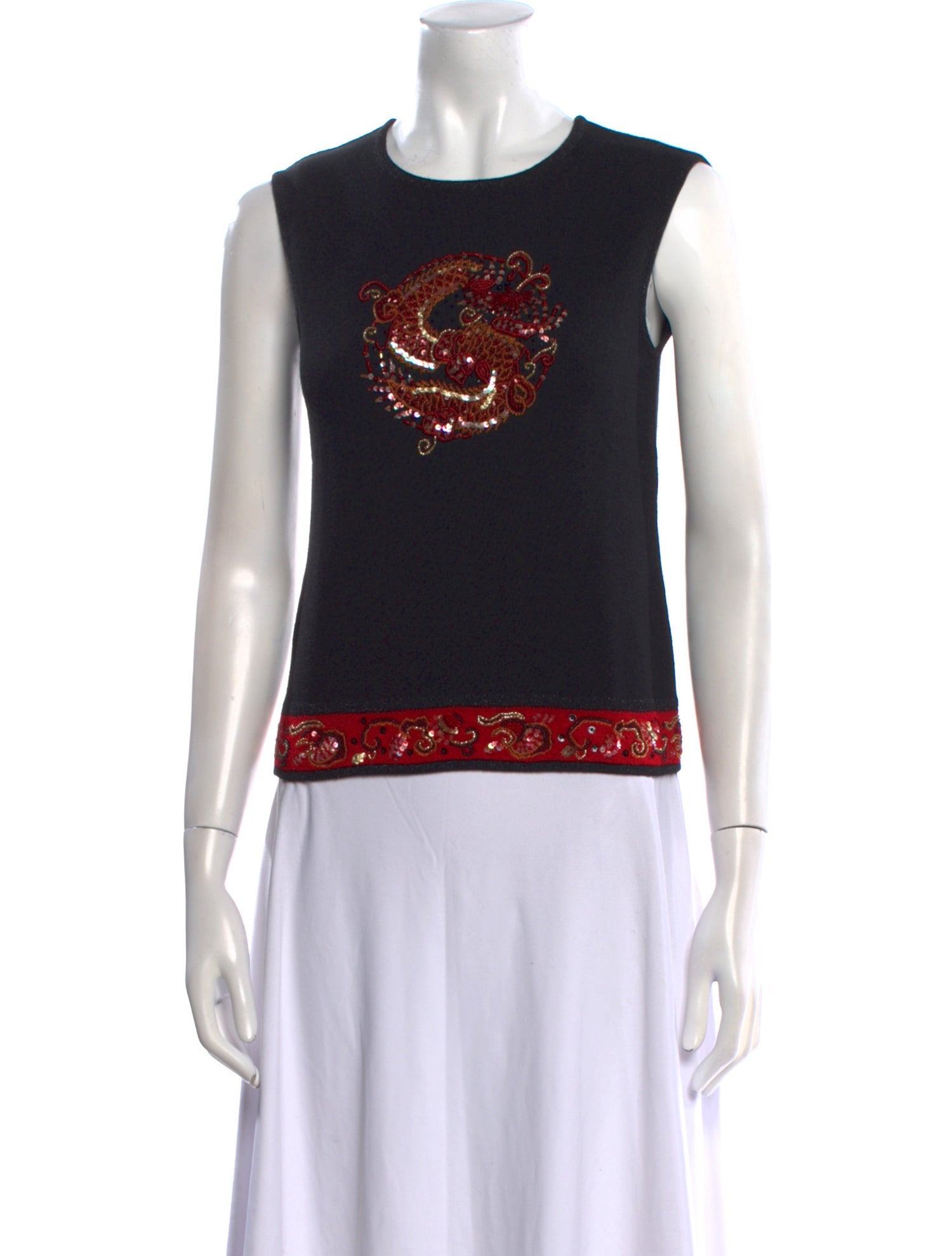 Escada Vintage Wool Top