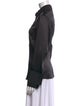 Escada Silk Long Sleeve Button-Up Top