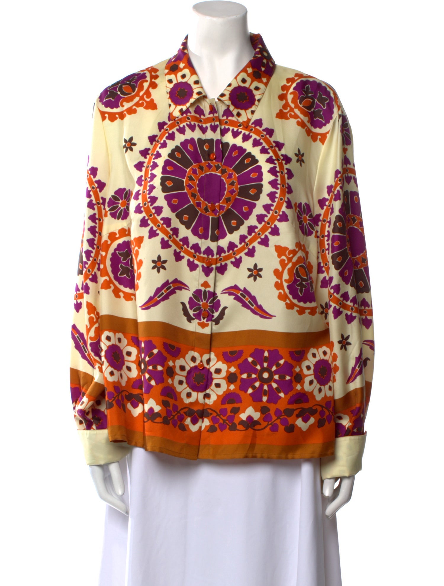 Escada Silk Printed Blouse