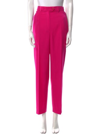 Escada Wool Straight Leg Pants