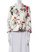 Escada Floral Print Blazer
