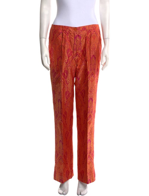 Escada Silk Wide Leg Pants