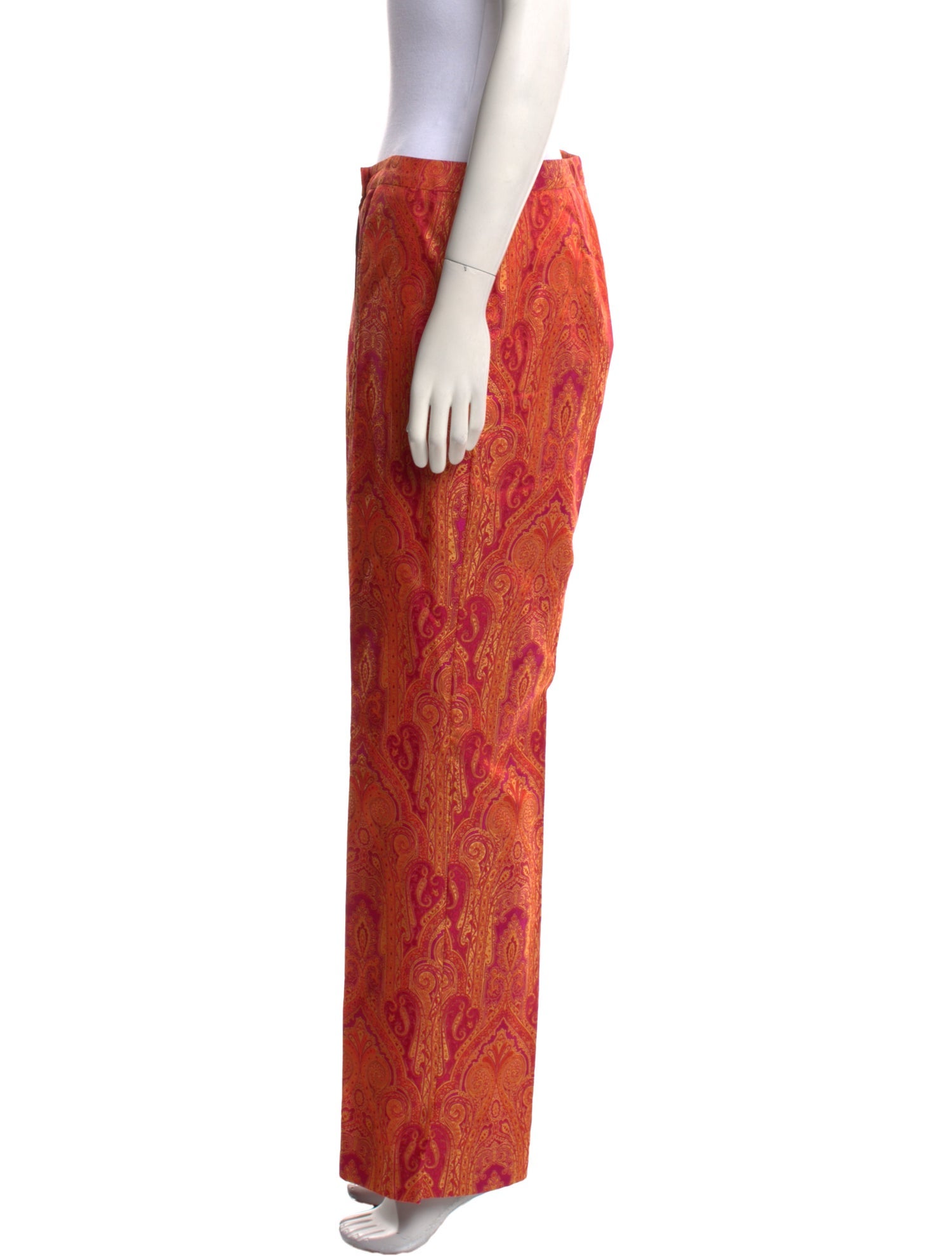 Escada Silk Wide Leg Pants