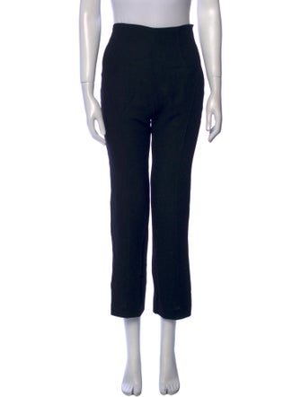 Escada Virgin Wool Straight Leg Pants