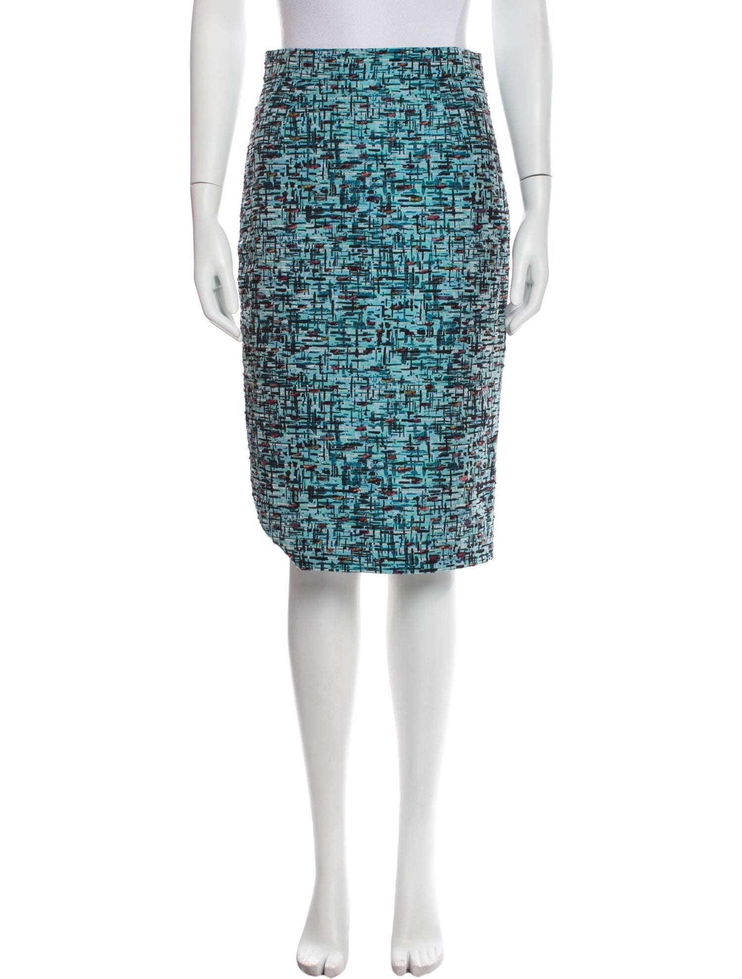 Escada Nylon Knee-Length Skirt w/ Tags