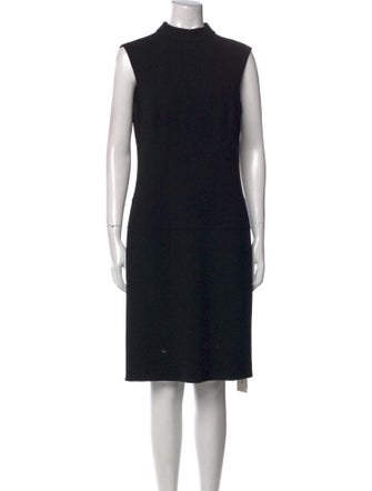 Escada Wool Knee-Length Dress
