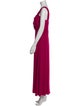 Escada Square Neckline Long Dress