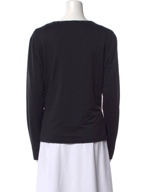 Escada Nylon V-Neck Sweatshirt
