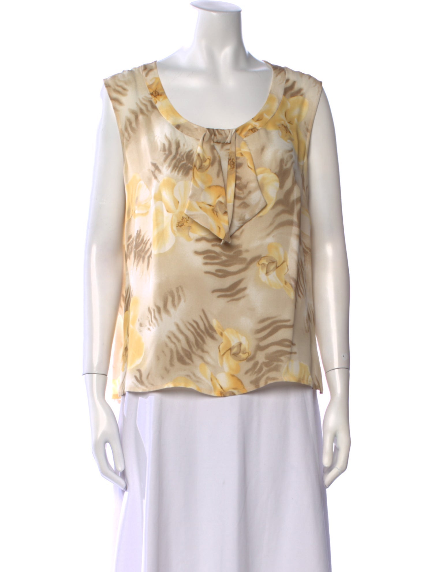 Escada Silk Printed Blouse