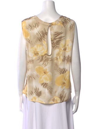 Escada Silk Printed Blouse