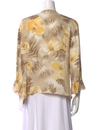 Escada Silk Printed Blouse